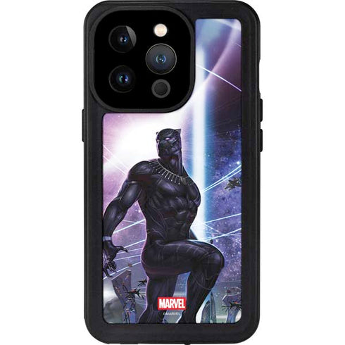 Marvel Black Panther Intergalactic Empire of Wakanda iPhone 15 Pro Waterproof Case